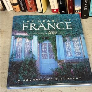 'The Heart of France' Book - Blue Cover